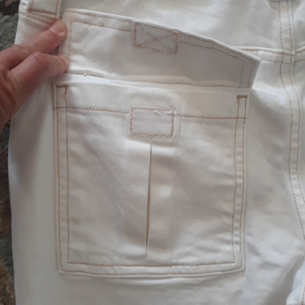 A.n.a white jean shorts - Picture 13 of 16